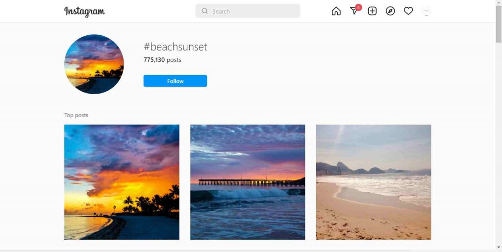 Sunset Hashtags for Instagram