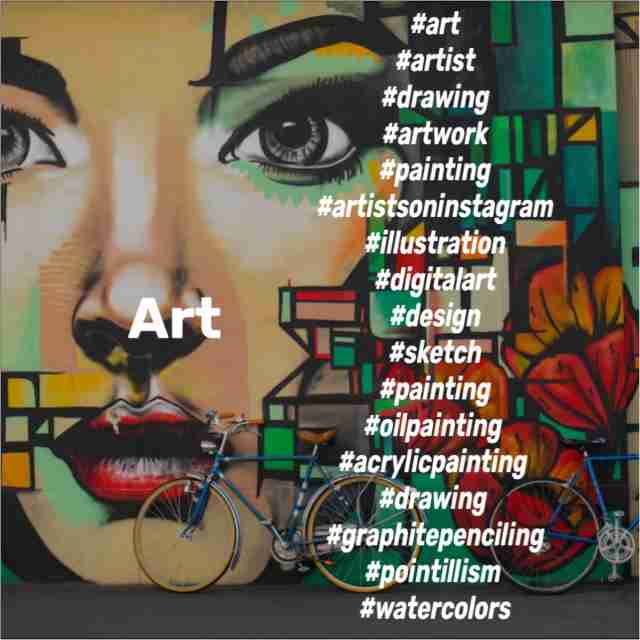 trending instagram art hashtags