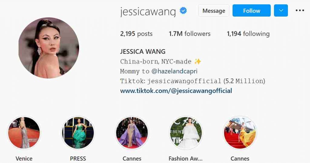 Jessica Wang-Top Instagram Influencers 