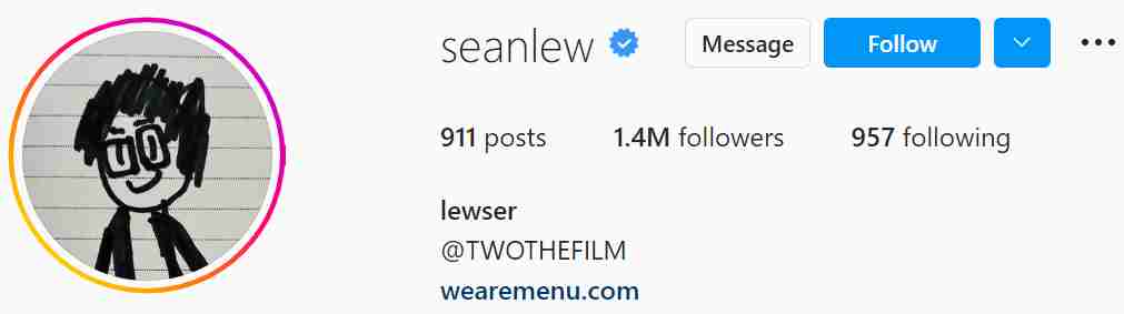 Sean Lew-Top Instagram Influencers