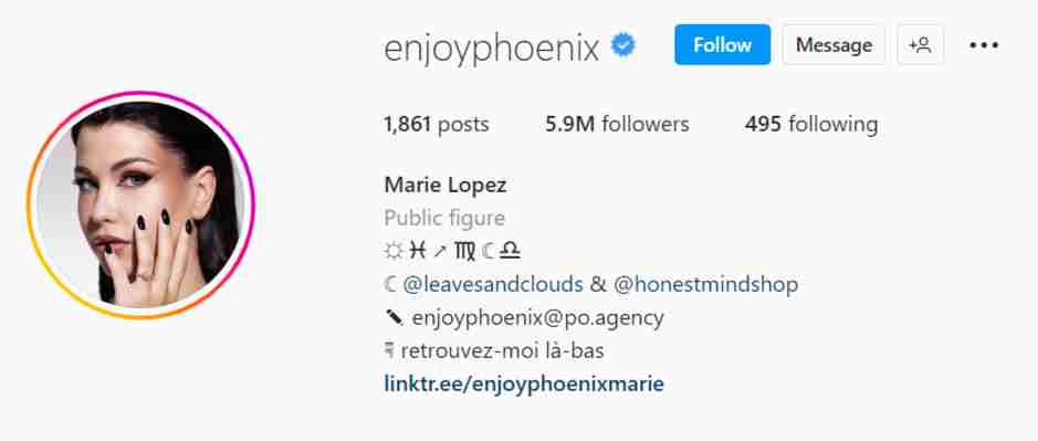 Maria-lifestyle Instagram influencers