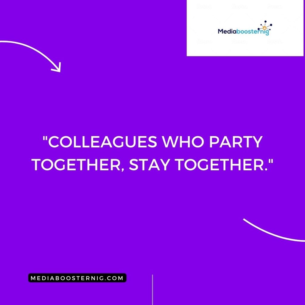 Office Party Quotes for Instagram