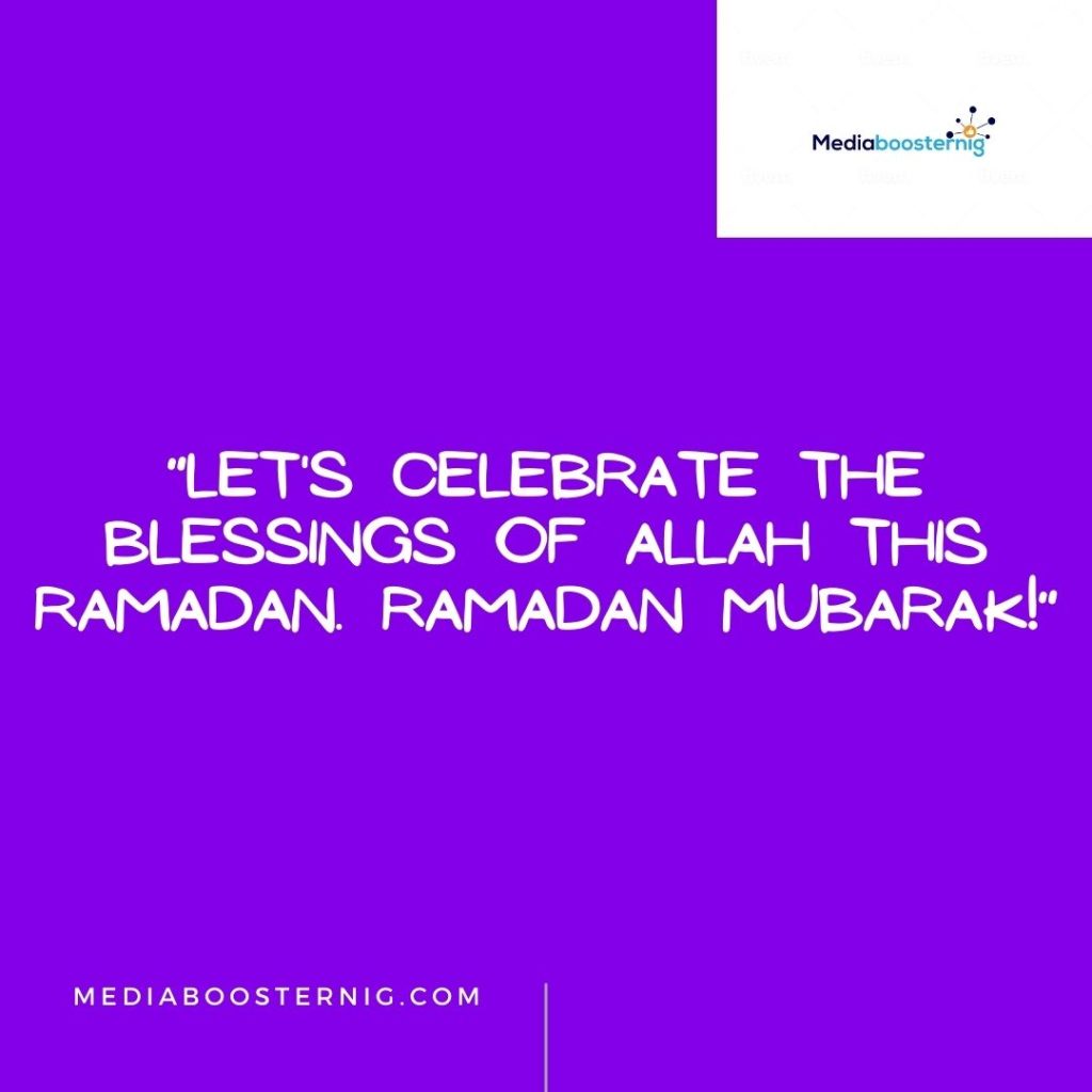 Ramadan Mubarak Captions for Instagram