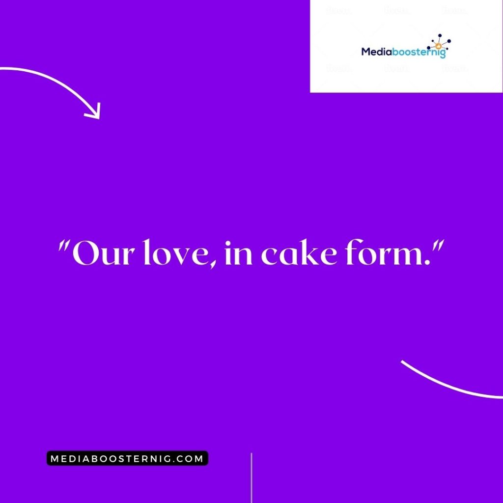 A Sweet Union: Wedding Cake Captions