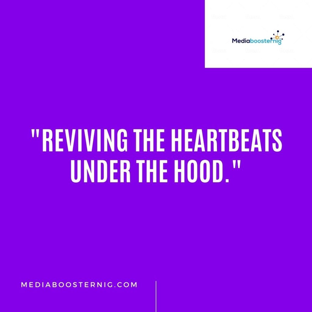 "Reviving the heartbeats under the hood."